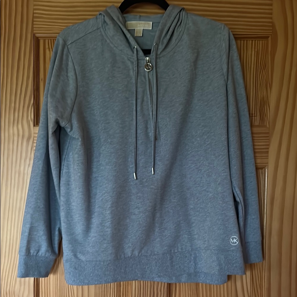 Michael Kors women’s Gray/blue Hoodie with Logo